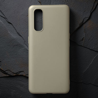Oppo Find X2 Kılıf First Silikon - Gold