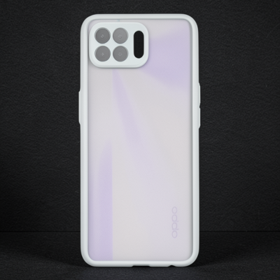 Oppo Reno 4 Lite Kılıf Montreal Silikon Kapak - Turkuaz