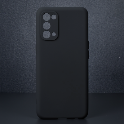 Oppo Reno 5 Pro Kılıf First Silikon - Siyah