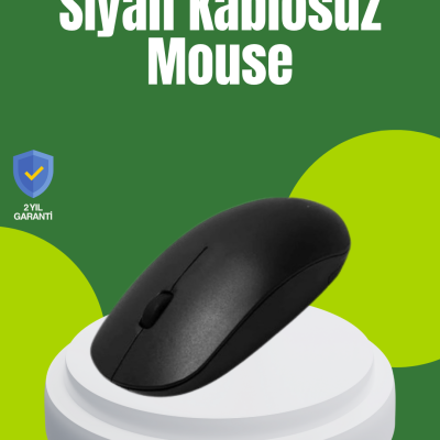 Optik Sensörlü Sessiz Fare – Geniş Uyumluluk ve Ergonomik Yapı