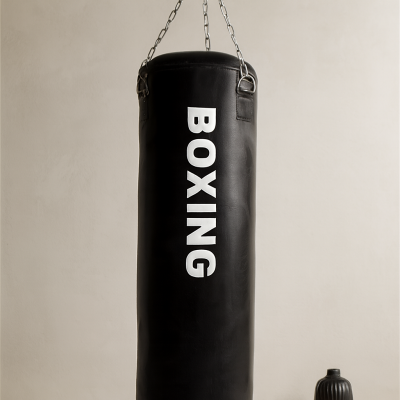 Orta Boy Boks Torbası 70x25 cm (Zincirli Askı)