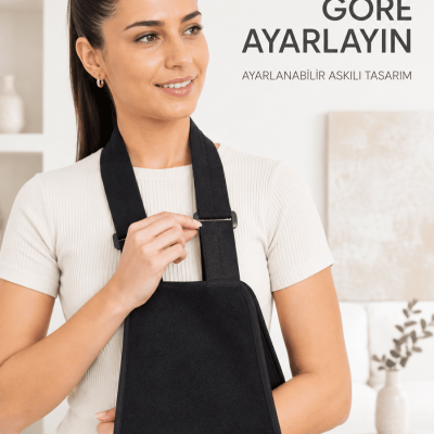 Ortopedik Kol Destek Askısı Ayarlanabilir Askılı Günlük Kullanım