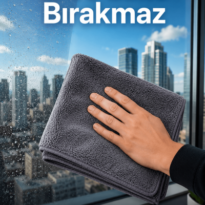 Oto Kurulama Bezi Yüksek Emici Mikrofiber Tank Bezi Araç Boya Cam ve Jant Temizliği