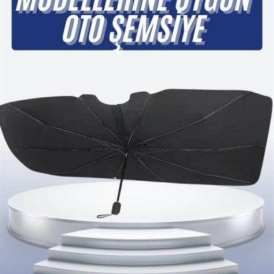 Oto Ön Cam Güneşliği Otomatik Katlanabilir Gölgelik Oto Cam Şemsiye