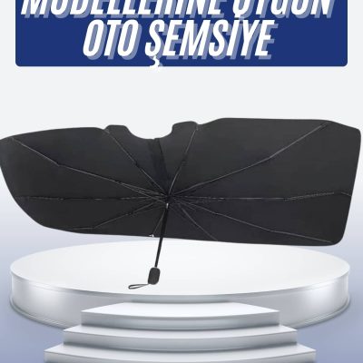 Oto Ön Cam Güneşliği Otomatik Katlanabilir Gölgelik Oto Cam Şemsiye
