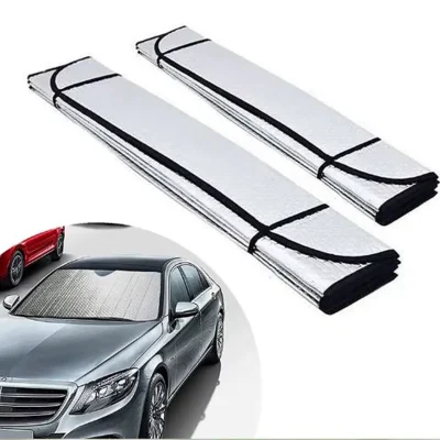 Oto Ön Cam Güneşlik Katlanabilir UV Koruyucu Renault Megane Hyundai i20 Opel Astra Toyota Corolla