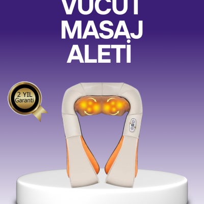 Ovmalı Boyun ve Sırt Masaj Cihazı