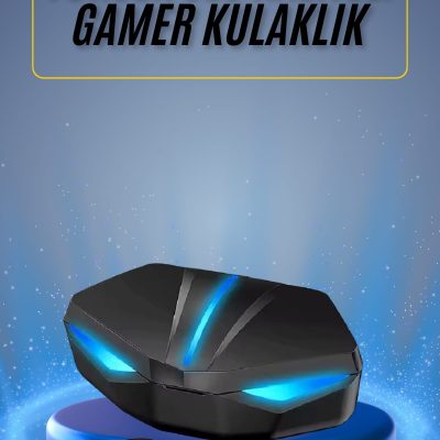 Oyuncu Kulaklığı Mikrofonlu Kablosuz Kulaklık Powerban Yüksek Ses Kaliteli