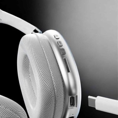 P9 Air Max Kablosuz 5.0 Mikrofonlu Bluetooth Kulaklık Beyaz Yüksek Ses Kaliteli