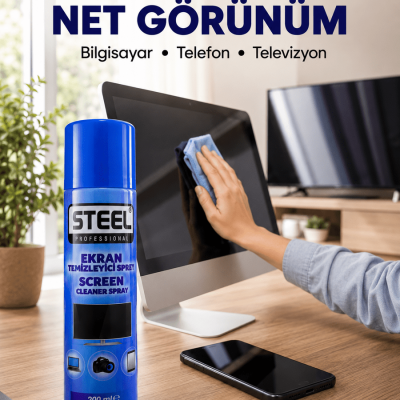 Parmak İzi ve Tozu Kolayca Temizleyen Ekran Temizleyici