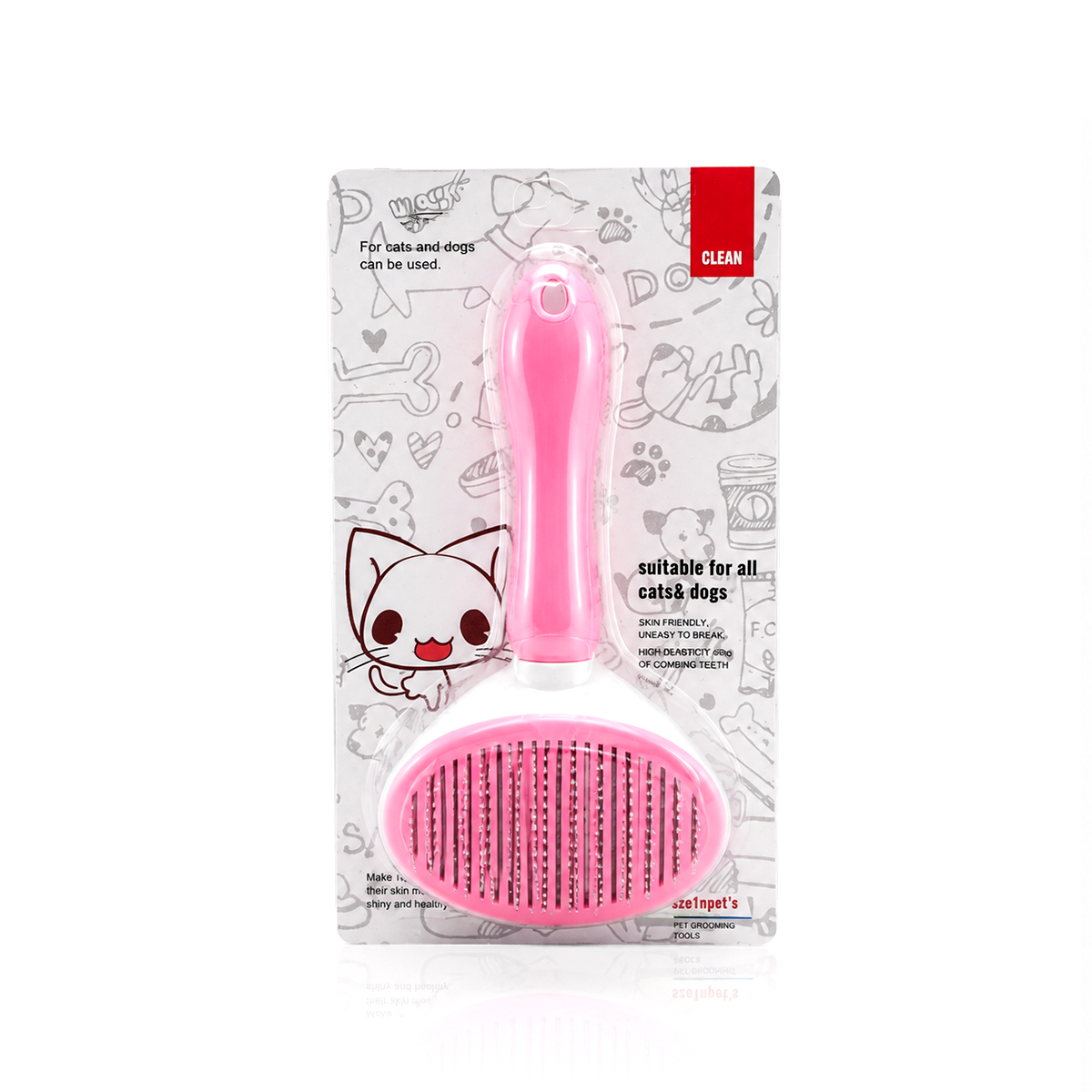 Pet Tüy Fırçası - Kedi ve Köpek Self-Cleaning Tarak