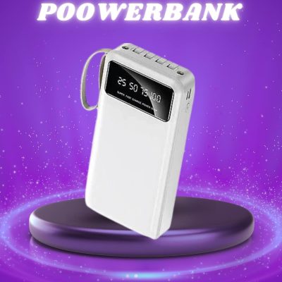 Powerbank Şarj Cihazı 4 Çıkışlı 20.000 MAH Powerbank Taşınabilir Çoklu Giriş