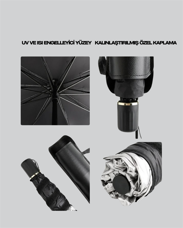 Pratik Ön Cam Güneşliği – Geniş Kapsama Alanı, Kolay Saklama Yeni Nesil