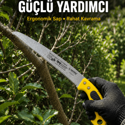 Profesyonel Bahçe Bıçkısı Ergonomik Saplı Kesim Aleti