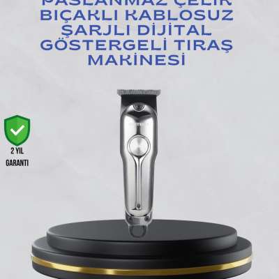 Profesyonel Erkek Saç Kesme Makinesi – Dayanıklı ve Yüksek Performanslı