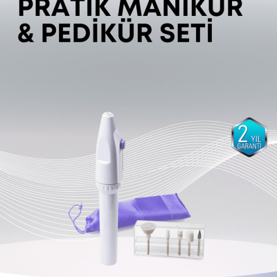 Profesyonel Tırnak Matkap Seti – Ayarlanabilir Hız, Düşük Gürültü ve Kompakt Tasarım