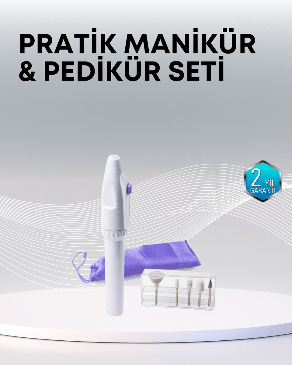 Profesyonel Tırnak Matkap Seti – Ayarlanabilir Hız, Düşük Gürültü ve Kompakt Tasarım