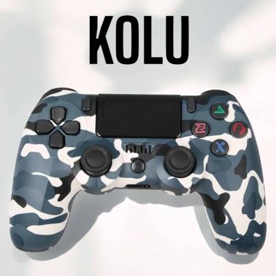 PS4 Oyun Kolu Kamuflaj Desenli Joystick