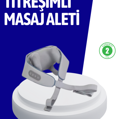 PU Deri Taşınabilir Masaj Aleti | Çok Bölgeli Kullanım