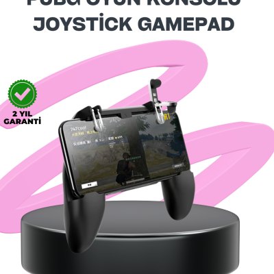 PUBG Mobile İçin Tetikleyicili Joystickli Telefon Gamepadi