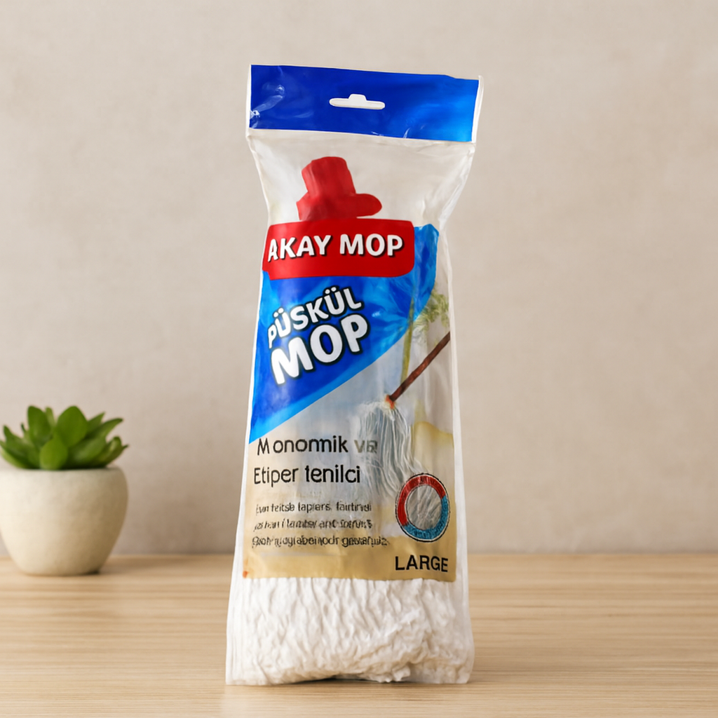Püsküllü Pamuklu Mop