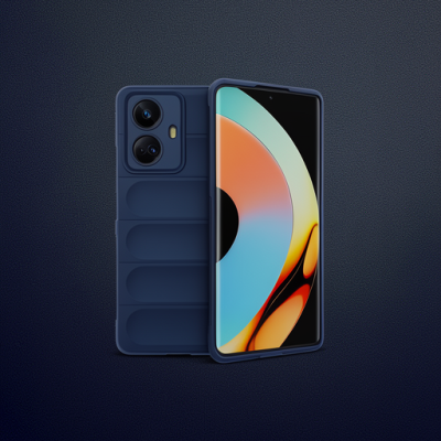 Realme 10 Pro 5g Kılıf Optimum Silikon - Lacivert
