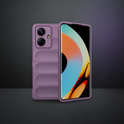 Realme 10 Pro 5g Kılıf Optimum Silikon - Mor
