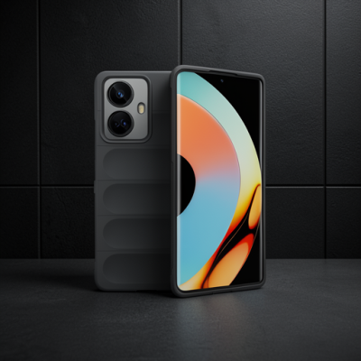 Realme 10 Pro 5g Kılıf Optimum Silikon - Siyah