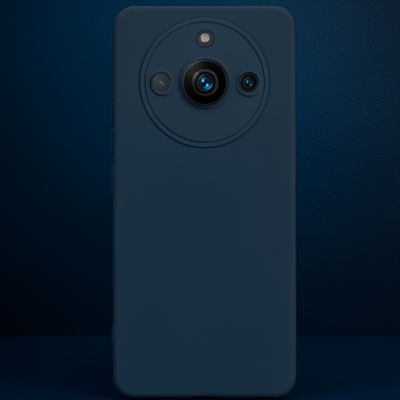 Realme 11 Pro Kılıf Nano İçi Kadife Silikon - Lacivert