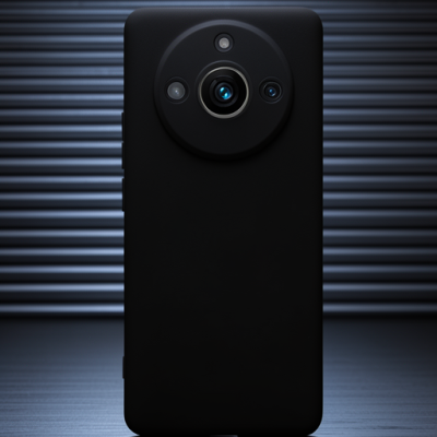 Realme 11 Pro Kılıf Nano İçi Kadife Silikon - Siyah