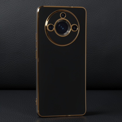 Realme 11 Pro Kılıf Volet Silikon - Siyah