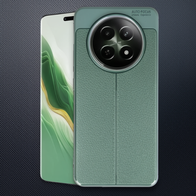 Realme 12 5g Kılıf Auto Focus Kapak - Koyu Yeşil