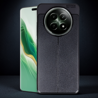 Realme 12 5g Kılıf Auto Focus Kapak - Siyah