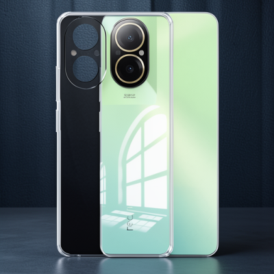 Realme 12 Lite Kılıf Lüx Şeffaf Silikon