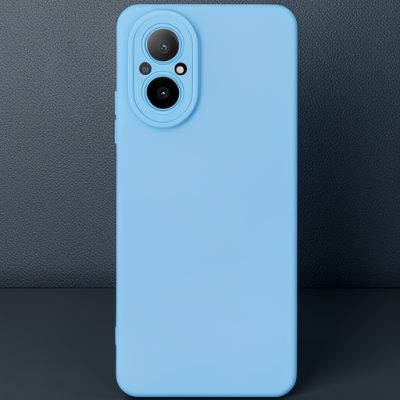 Realme 12 Lite Kılıf Nano İçi Kadife Silikon - Mavi
