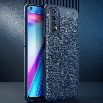 Realme 7 Kılıf Auto Focus Kapak - Lacivert