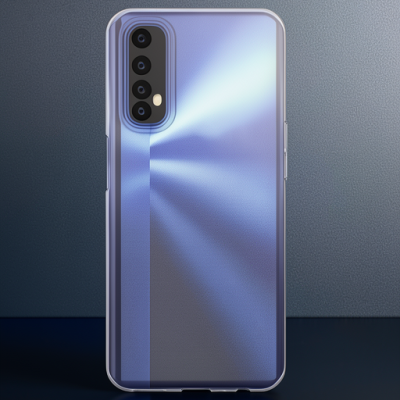 Realme 7 Kılıf Lüx Şeffaf Silikon