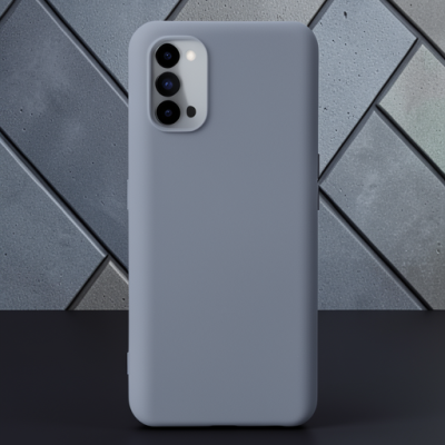 Realme 7 Pro Kılıf Nano İçi Kadife Silikon - Gri
