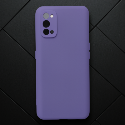 Realme 7 Pro Kılıf Nano İçi Kadife Silikon - Mor