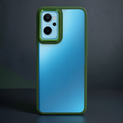 Realme 9i 4g Kılıf Dora Kapak - Haki Yeşil
