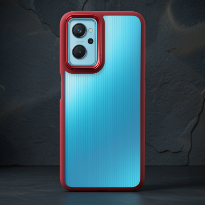 Realme 9i 4g Kılıf Dora Kapak - Kırmızı