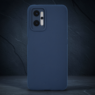 Realme 9i 4g Kılıf Nano İçi Kadife Silikon - Lacivert