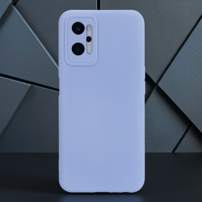 Realme 9i 4g Kılıf Nano İçi Kadife Silikon - Lila