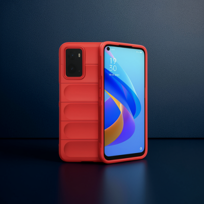 Realme 9i 4g Kılıf Optimum Silikon - Kırmızı