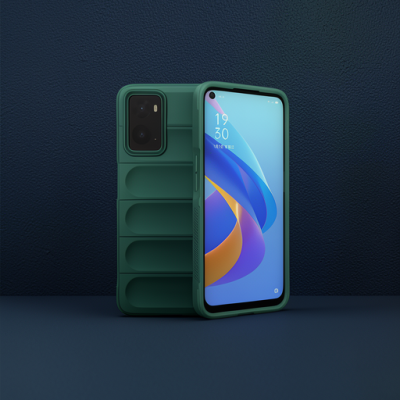 Realme 9i 4g Kılıf Optimum Silikon - Koyu Yeşil