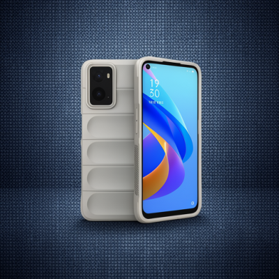 Realme 9i 4g Kılıf Optimum Silikon - Krem