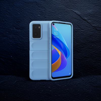 Realme 9i 4g Kılıf Optimum Silikon - Sky Blue