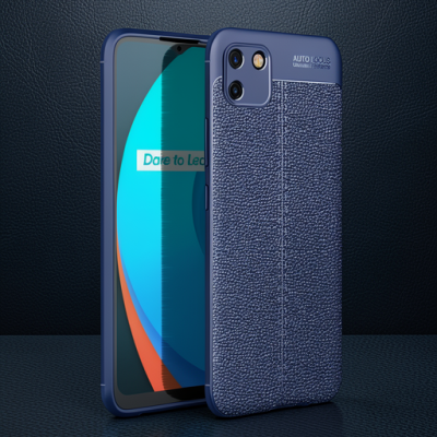 Realme C11 2021 Kılıf Auto Focus Kapak - Lacivert