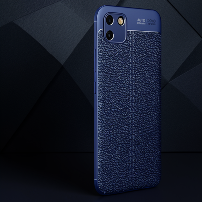 Realme C11 Kılıf Auto Focus Kapak - Lacivert