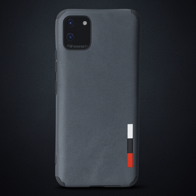 Realme C11 Kılıf Loop Deri Silikon - Siyah